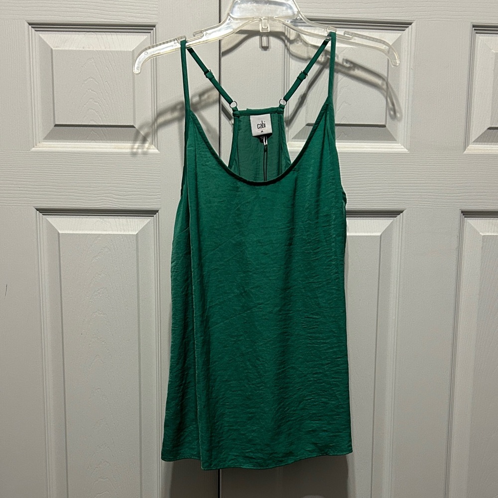 CAbi Emerald Green Camisole Top